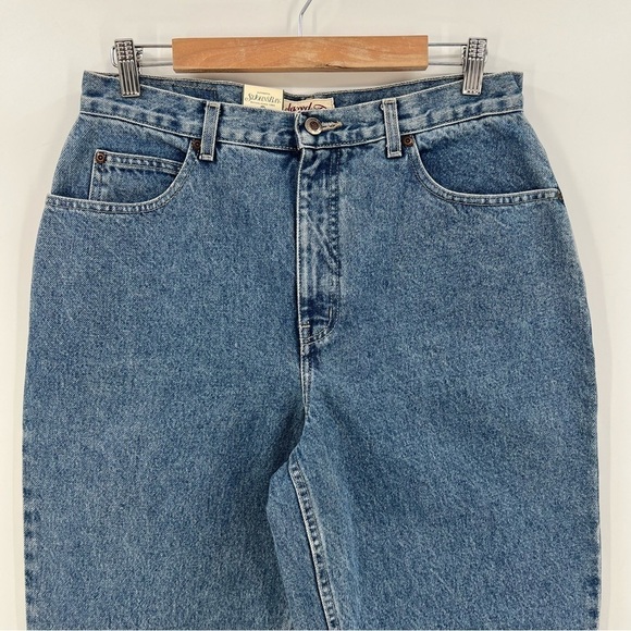 St. Johns Bay Vintage Signature 5 Pocket Jean Relaxed Fit Stonewashed Denim 14P - Picture 8 of 9